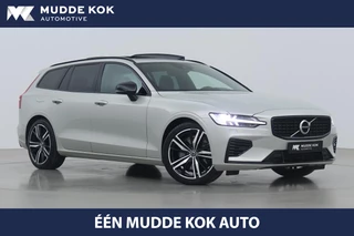 Volvo V60 T6 Recharge AWD R-Design | Trekhaak | Panoramadak | ACC | harman/kardon | 19 Inch | Sportstoelen | Camera