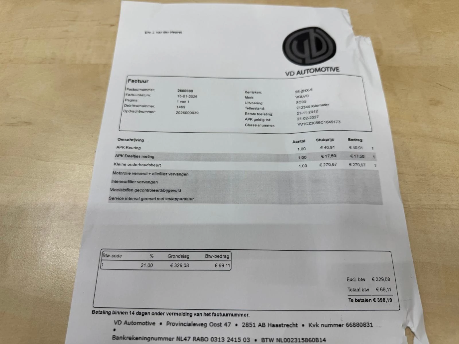 Hoofdafbeelding Volvo XC90