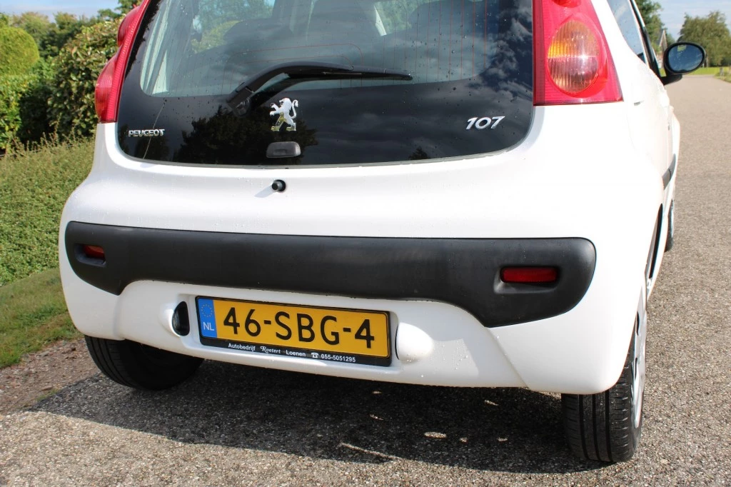 Hoofdafbeelding Peugeot 107