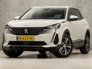 Peugeot 3008 1.2 PureTech Allure Sport Automaat (APPLE CARPLAY, PARELMOER, GROOT NAVI, 360 CAMERA, GETINT GLAS, LEDER, SPORTSTOELEN, TREKHAAK, KEYLESS, NIEUWSTAAT)