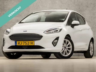 Ford Fiesta 1.0 EcoBoost Titanium Sport (APPLE CARPLAY, GROOT NAVI, CLIMATE, CAMERA, ADAPTIVE CRUISE, SPORTSTOELEN, CAMERA, PARKEERSENSOREN, LM VELGEN, NIEUWE APK, NIEUWSTAAT)