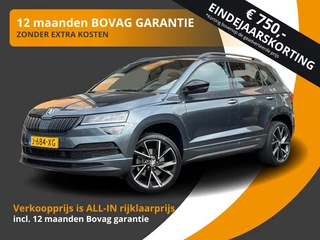 Škoda Karoq 1.5 TSI 150PK DSG AUTOMAAT SPORTLINE NAVI/CARPLAY/LED/TREKHAAK/NL-AUTO