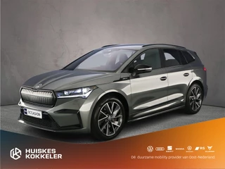 Skoda Enyaq iV 80 Limited Edition Sportline 204pk Automaat Warmtepomp, Adaptive cruise control, Achteruitrijcamera, Elektrische achterklep, Navigatie, Stuurwiel verwarmd