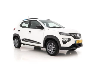 Hoofdafbeelding Dacia Spring Dacia Spring Business 27 kWh Pack-Techno (INCL-BTW) Aut. *NAVI-FULLMAP | FULL-LEATHER | COMFORT-SEATS | CAMERA | DAB+ | CCS-FASTLOADER | AIRCO | PDC | CRUISE | 14''ALU*