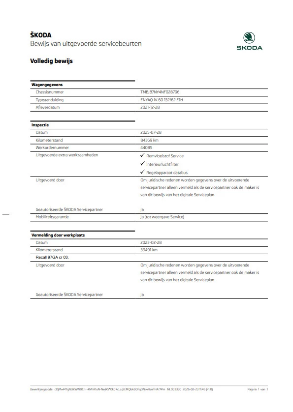 Hoofdafbeelding Škoda Enyaq iV