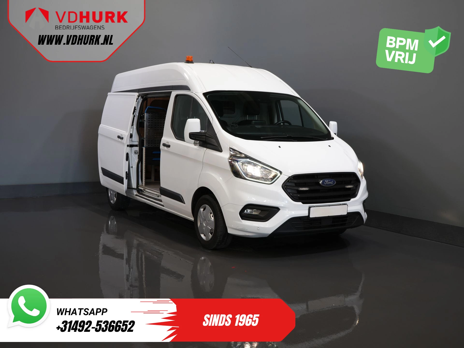 Hoofdafbeelding Ford Transit Custom
