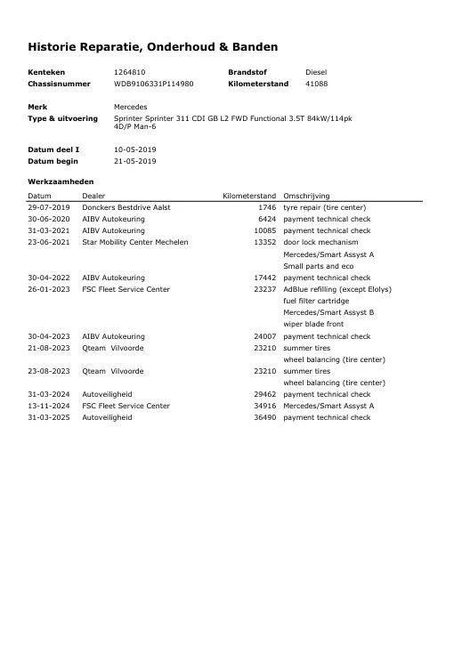 Hoofdafbeelding Mercedes-Benz Sprinter