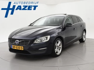 Volvo V60 2.4 D6 TWIN ENGINE *EURO 6* 285 PK + SCHUIFDAK | LEDER | STOELVERW.
