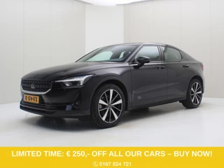 Polestar 2 Long Range Dual Motor 408PK 78kWh 92,3% SoH [ PILOT PLUS+19 INCH+CARPLAY+CAMERA ]