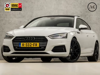 Audi A5 Sportback 40 TFSI S-Line Sport 191Pk Automaat (2X S-LINE, SCHUIFDAK, VIRTUAL COCKPIT, GROOT NAVI, SFEERVERLICHTING, STOELVERWARMING, GETINT GLAS, LED KOPLAMPEN, NIEUWSTAAT)