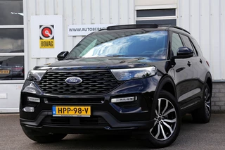 Hoofdafbeelding Ford Explorer Ford Explorer 3.0 V6 EcoBoost 457PK 4WD PHEV ST-Line 7p.*Perfect onderh.*BTW*1ste Eig.*Pano/B&O/Massage/Stoelverw.V+A/Stuurverw./Stoelkoeling/ACC/Memorie/360Camera/Keyless Entry+Go/Dodehoek/Sfeer/Parkeersens.V+A/20 inch LM/VOL*
