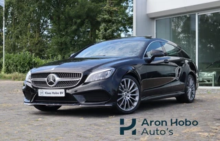 Hoofdafbeelding Mercedes-Benz CLS Mercedes-Benz CLS-klasse Shooting Brake 220d AMG DISTRONIC, 360°-camera, Stoelverwarming, Trekhaak