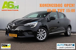 Renault Clio 1.0 TCe Intens Half Leder Navigatie Carplay Android 16 inch LMV Sfeerverlichting LED Clima Cruise Parkeersensor