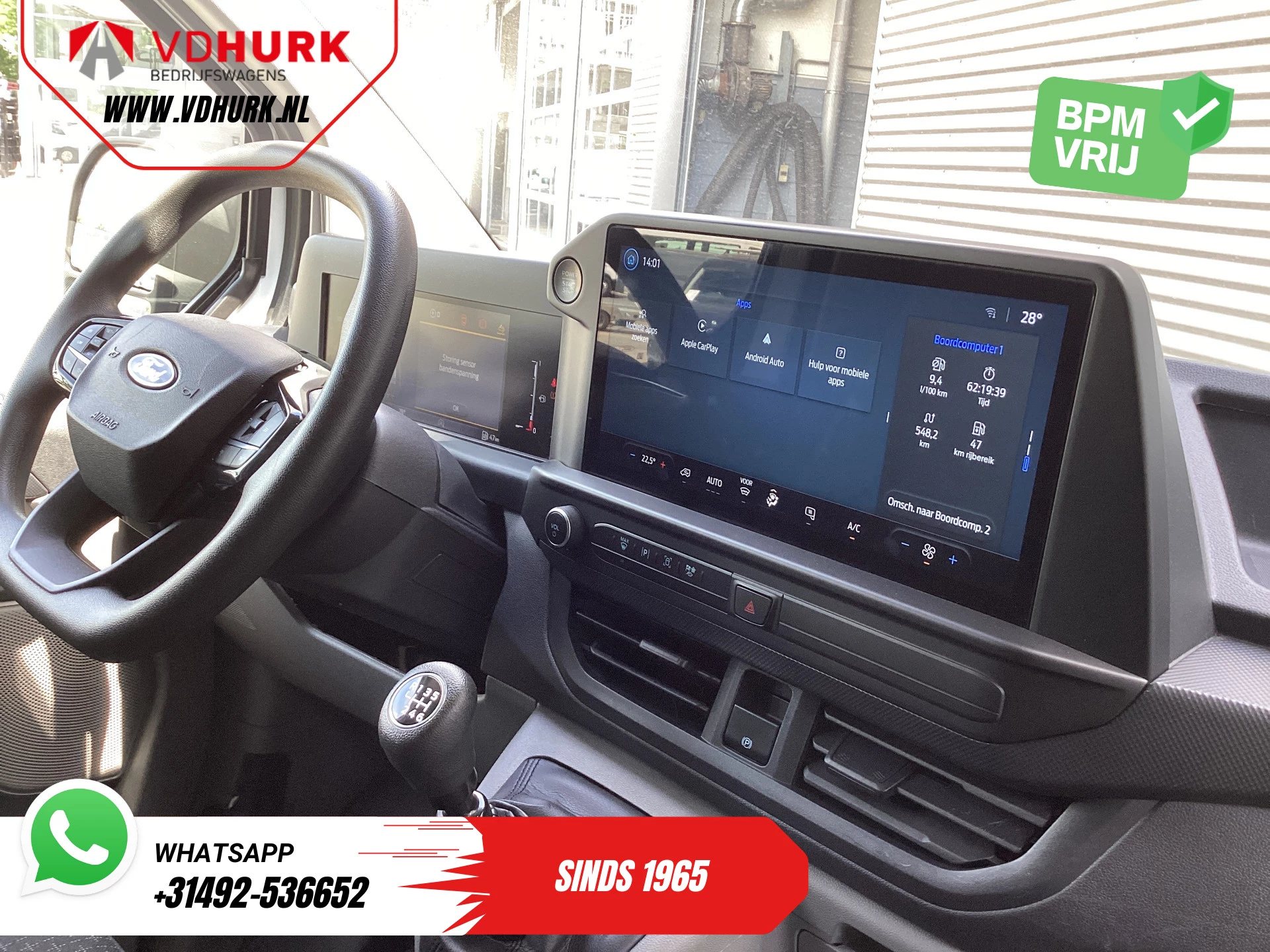 Hoofdafbeelding Ford Transit Custom