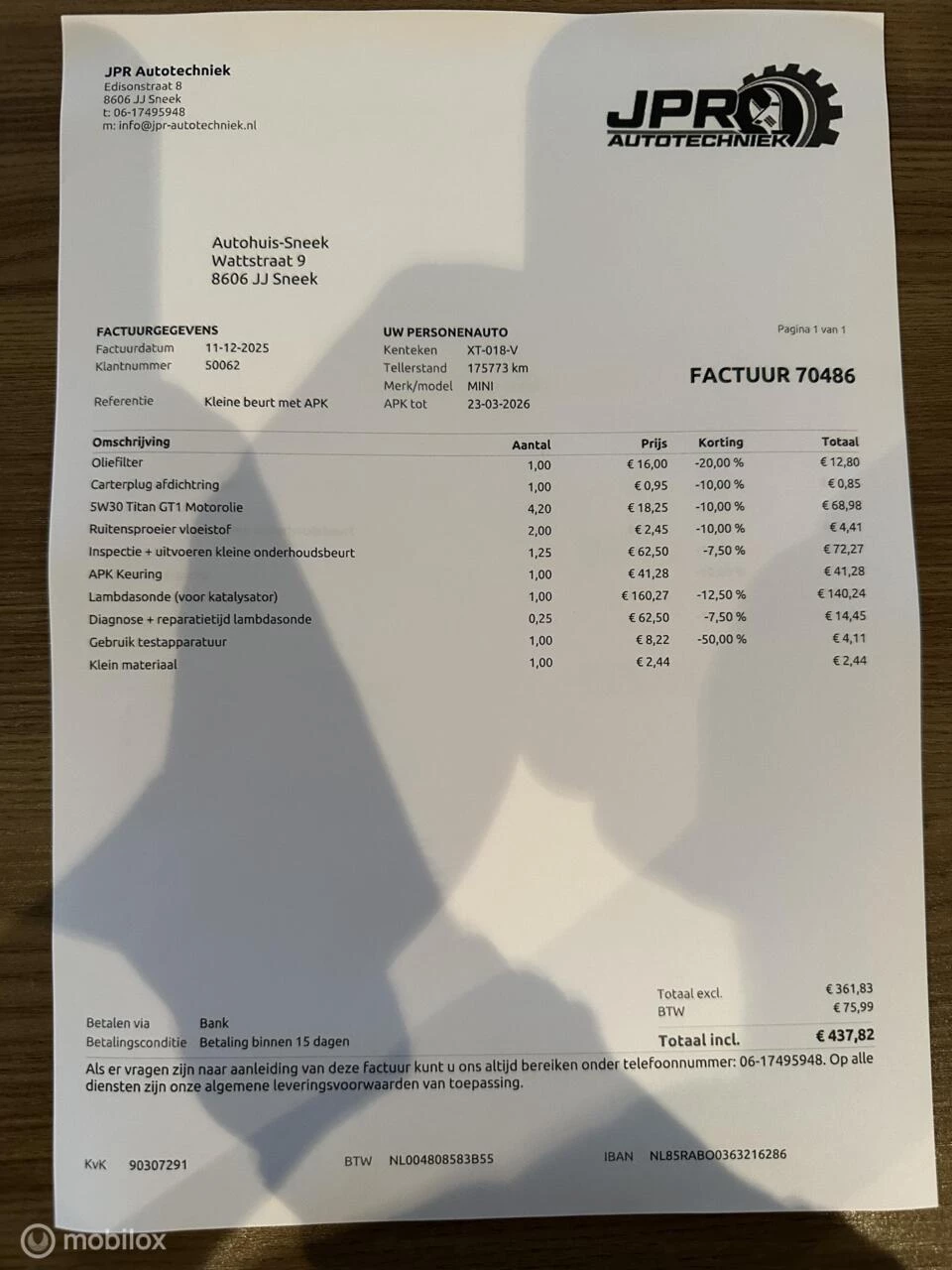 Hoofdafbeelding MINI Cooper S