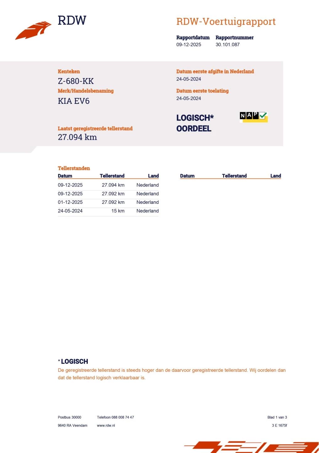 Hoofdafbeelding Kia EV6