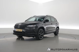 Škoda Karoq 1.5 TSI ACT Sportline Business | Digi. Dashboard | Elek. Trekhaak | Adapt. Cruise | Camera | Keyless | 19'' | Apple CarPlay | Stoel- Stuurverw.