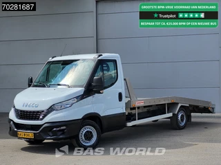 Iveco 35S16 Autotransporter Airco Cruise Lier Euro6 Oprijwagen Cartransporter Cruise control