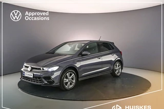 Volkswagen Polo R-Line 1.0 TSI 115pk DSG Automaat Adaptive cruise control, Achteruitrijcamera, LED koplampen, Airco, App connect, DAB, Radio, Bluetooth, Parkeersensoren