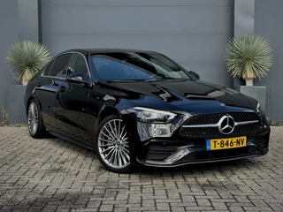 Mercedes-Benz C-klasse 180 AMG Line BTW/Fabrieksgarantie/Sfeerverl./360