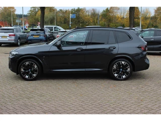 BMW iX3 High Executive 80 kWh / SoH 92,3% / Trekhaak / Panoramadak / 360Camera / Head-up / 20'' / Leder / Harman Kardon / Sfeerverlichting / Dodehoek / DAB / Stuur+Stoelverwarming / ACC