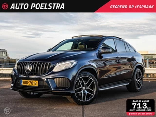 Mercedes-Benz GLE-klasse Coupé 350 d 4MATIC AMG Panoramadak Distronic Camera Night Edition Grijs Kenteken