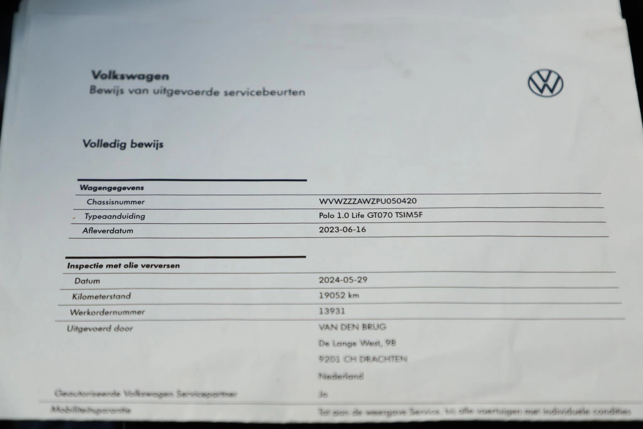 Hoofdafbeelding Volkswagen Polo