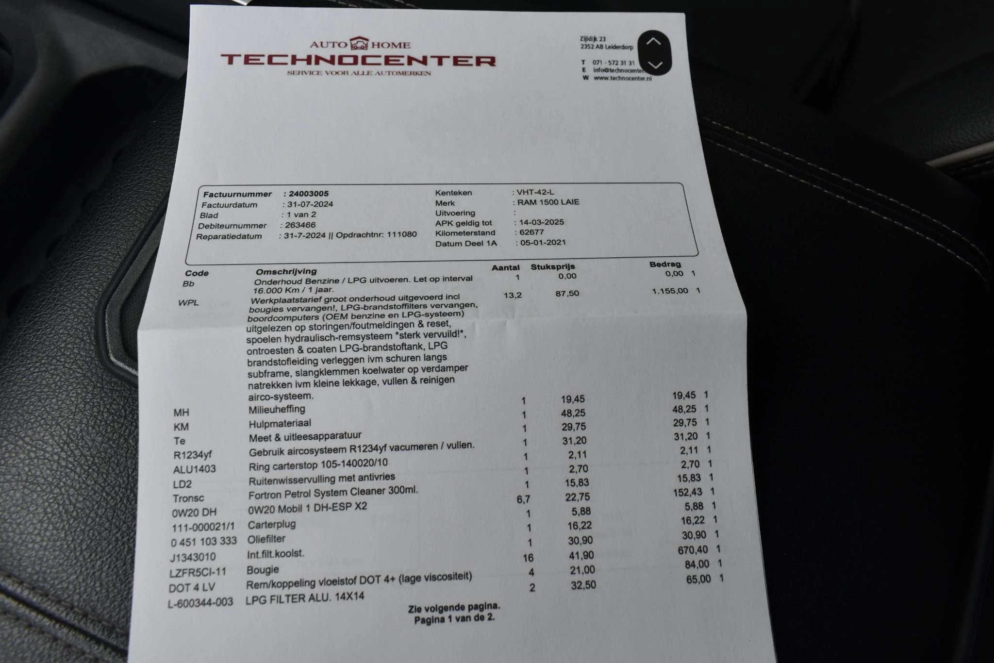 Hoofdafbeelding Dodge Ram 1500