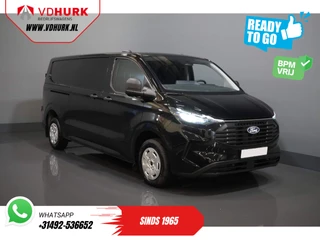 Ford Transit Custom 2.0 TDCI 135 pk Aut. L2 BPM VRIJ! 5J/ 200.000 km Garantie/ 2x Schuifdeur/ 2.8t Trekverm./ Stoelverw/ Carplay/ LED/ Camera/ PDC/ Cruise/ Climate