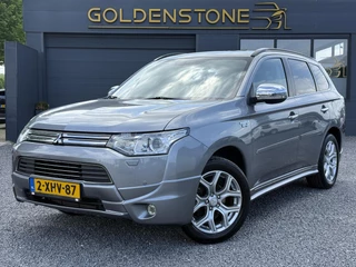 Mitsubishi Outlander 2.0 PHEV Instyle 2e Eigenaar,Navi,Schuifdak,Camera,Stoelverwarming,Leder,Clima,Cruise,Pdc V+A,Nieuwe Apk bij Aflevering