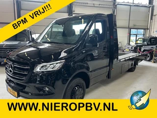 Mercedes-Benz Sprinter 519CDI Tijhof Oprijwagen Automaat Airco Navi Cruisecontrol Trekhaak 3500kg NIEUW