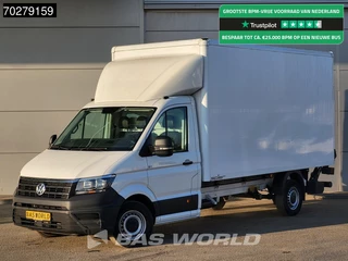 Hoofdafbeelding Volkswagen Crafter Volkswagen Crafter 177pk Automaat Laadklep Bakwagen Airco Camera Meubelbak Koffer 19m3 Airco