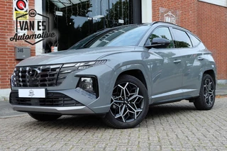 Hoofdafbeelding Hyundai Tucson Hybrid Hyundai Tucson 1.6 T-GDI HEV N Line Sky / Pano / 360° / Fabrieksgarantie