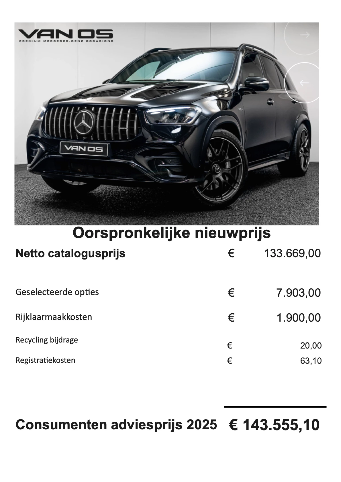 Hoofdafbeelding Mercedes-Benz GLE