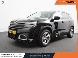 Hoofdafbeelding Citroën C5 Aircross Citroen C5 Aircross 1.2 PureTech 130pk Automaat Business Climate Control Navigatie Cruise Parkeer sensoren V+A Camera Virtual cockpit Carplay LED 18" LM Velgen