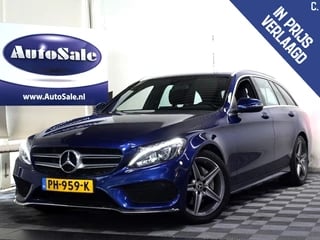 Mercedes-Benz C-Klasse Estate 180 AMG AUT NAP LEDER STOELVW CAMERA PDC CRUISE '17