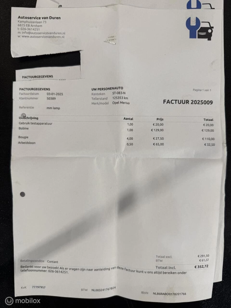 Hoofdafbeelding Opel Meriva