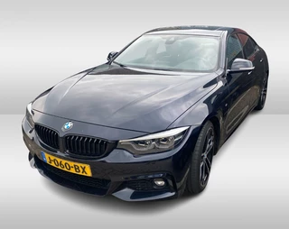 BMW 4 Serie Gran Coupé 430i High Exe. M Sport / Schuifdak / Camera / Head-up / Harman Kardon / 19'' / Leder / Navigatie / Dodehoek / DAB / Stoelverwarming / Cruise Control
