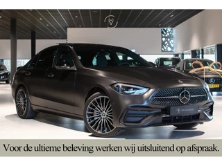 Mercedes-Benz C-Klasse 300 e AMG Magno|Nappa|Night|Rij-assistentie Plus|Keyless-Go|Stoelkoeling|Pano|360°|Burmester|19''