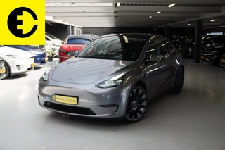 Hoofdafbeelding Tesla Model Y Tesla Model Y Performance AWD 75 kWh | 94,0% SOH | Quicksilver | Incl.BTW