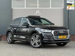 Audi Q5 2.0 TFSI/252pk quattro Launch Edition|2017|NAP|Automaat| 2x S-line|Panorama|Trekhaak|Leder|Camera|20"