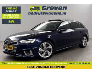 Audi A4 35 TFSI 150PK S-line Pano LED Clima Cruise Navigatie 18"LMV Parkeersensoren