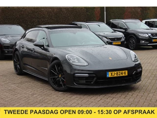 Porsche Panamera Sport Turismo 2.9 4 E-Hybrid / Panoramadak / Camera / Luchtvering / Sportuitlaat / Bose / 21'' / Softclose / Sportdesign&Chrono / Stoelverwarming 4x / Stuurverwarming / DAB / Dodehoek / Cruise Control