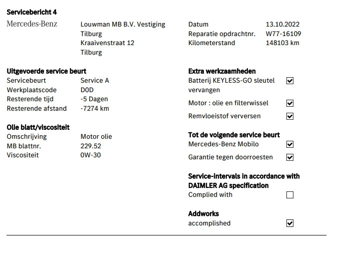Hoofdafbeelding Mercedes-Benz A-Klasse