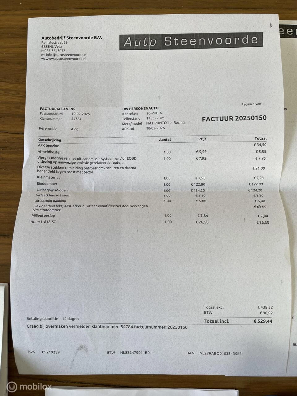 Hoofdafbeelding Fiat Punto