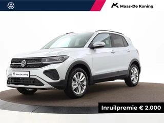 Hoofdafbeelding Volkswagen T-Cross Volkswagen T-Cross Life Edition 1.0 TSI 95 pk 5 versn. Hand · Comfort pakket · Velgen 'ventura', 17 inch lichtmetaal ·
