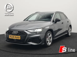 Audi A3 Sportback 45 TFSI e S-Line Plug In Hybrid 245 pk PHEV | Adaptive Cruise | Carplay | Camera | Navigatie | Keyless | Sportstoelen | Dode Hoek |  Digitale Cockpit |
