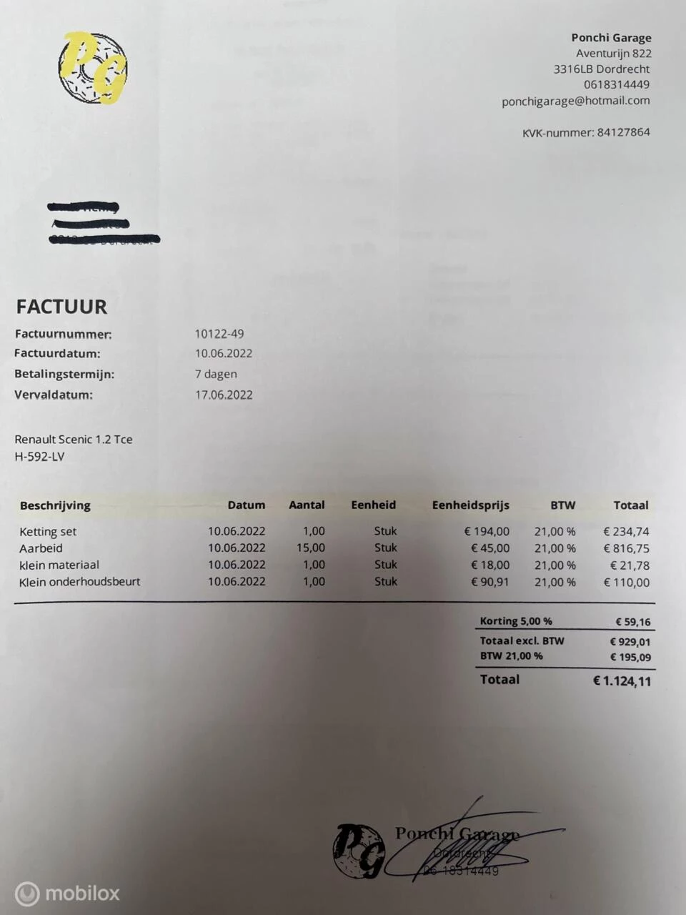 Hoofdafbeelding Renault Scénic