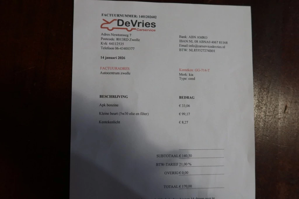 Hoofdafbeelding Kia Ceed