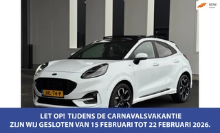 Ford PUMA 1.0 EcoBoost Hybrid ST-Line Vignale, VOL OPTIES , panoramadak, stoelverwarming,lederen sportinterieur,achteruitrijcamera